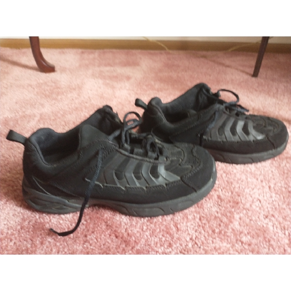 Red Wing Womens Steel Toe Work Shoes 2351 Black Size 8D Wide Static Dissipating